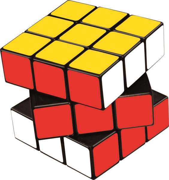 Zauberwürfel Cube Druck auf einer Seite