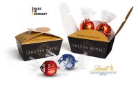 Lindt Lindor Kugeln im Werbeballotin inkl. 4c Druck