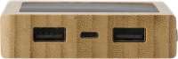 Vorschau: Solar-Powerbank aus Bambus Joan Vorschau: Solar-Powerbank aus Bambus Joan