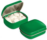 Vorschau: Micro Klappdeckeldose Pfefferminz als Werbeartikel Vorschau: Micro Klappdeckeldose Pfefferminz als Werbeartikel