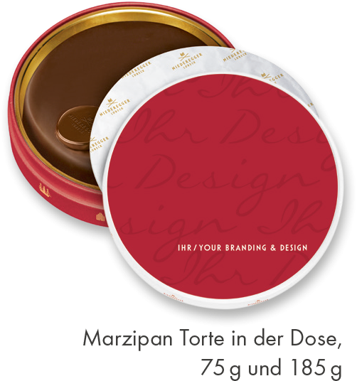 Niederegger Marzipan Torte Dose 