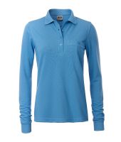 Ladies' Workwear Polo Pocket Longsleeve