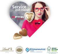 Lindt Schokokarte Business Herz