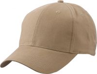 Brushed 6 Panel Cap