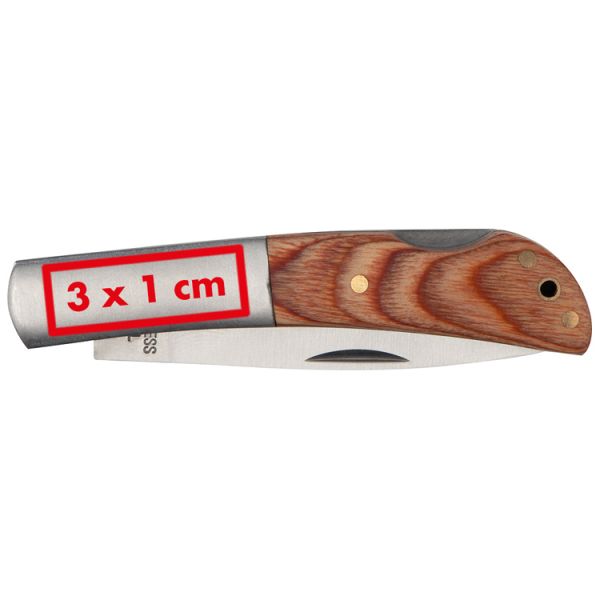Klappmesser mit Holzgriff
