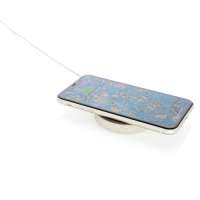 Vorschau: Rundes 5W Charging Pad aus Weizenstroh Vorschau: Rundes 5W Charging Pad aus Weizenstroh