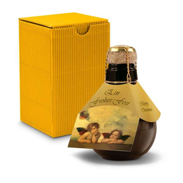 Kleinste Sektflasche: Weihnachts-Raffael