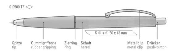Uma Druckkugelschreiber Jazz Frozen