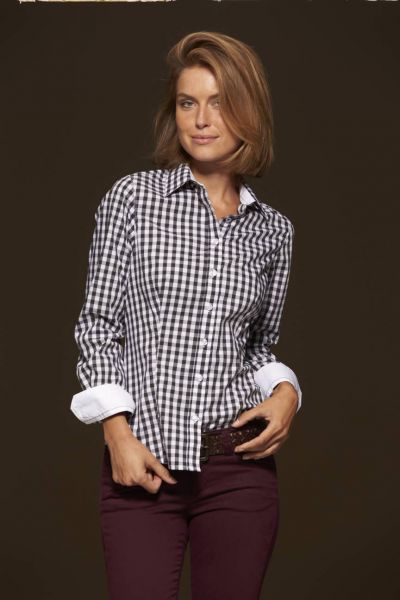 Ladies' Checked Blouse