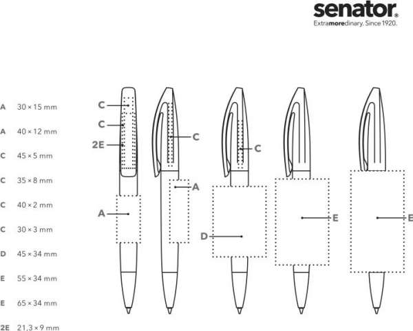 senator® Bridge Polished Drehkugelschreiber
