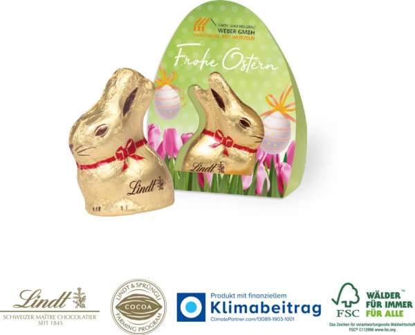 Lindt Goldhase, 10 g Osterboten