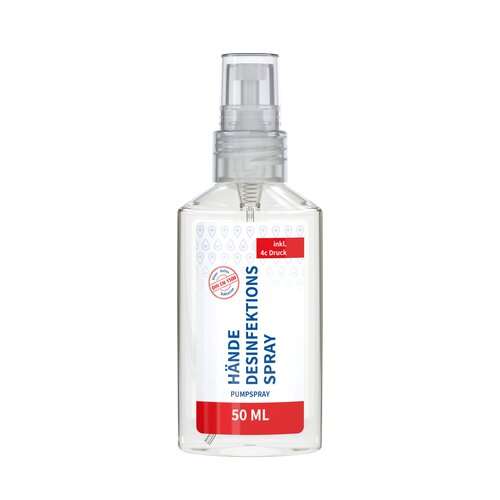 50 ml Spray - Hände-Desinfektionsspray (DIN EN 1500)