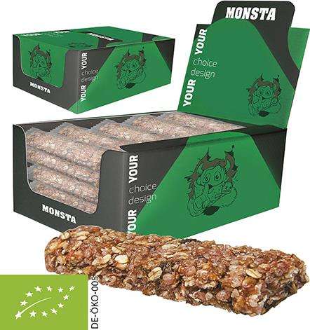 Bio Müsliriegel Multikorn-Himbeere, 25 Stück, Displaybox
