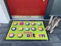 Vorschau: Werbematte Ostern div. Designs 60 x 90 cm Vorschau: Werbematte Ostern div. Designs 60 x 90 cm