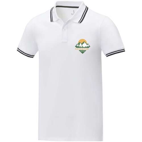 Amarago Polo mit abgesetztem Rand für Herren