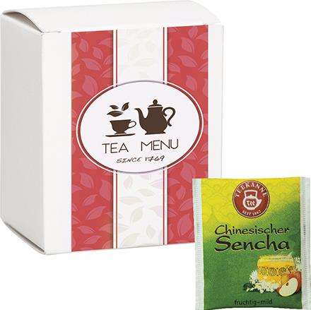 Beuteltee Chinesischer Sencha, 10 Stück, 17,5g, Faltschachtel