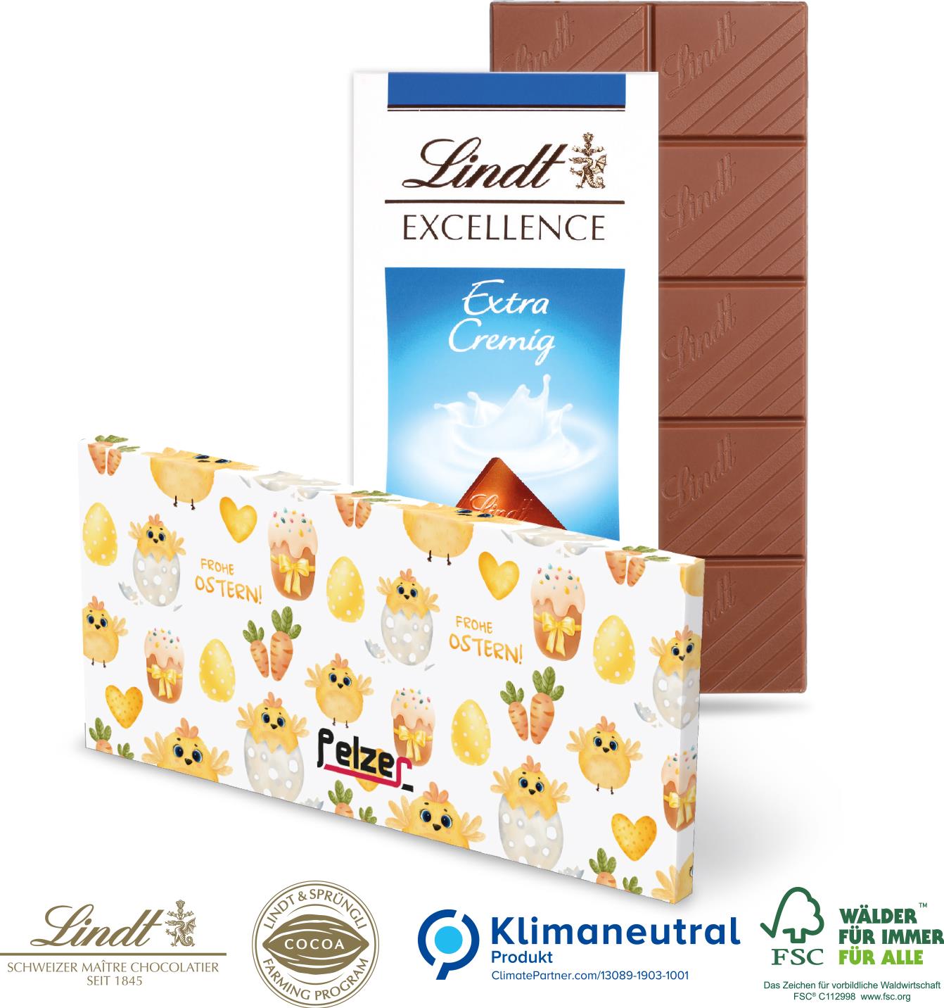 Schokoladentafel Excellence Lindt als Werbeartikel ab 3,05 €