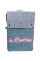 Vorschau: CreaFelt Back II individueller RPET Rucksack Vorschau: CreaFelt Back II individueller RPET Rucksack