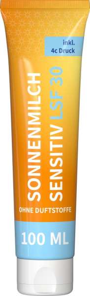 Sonnenmilch sensitiv LSF 30, 100 ml Tube