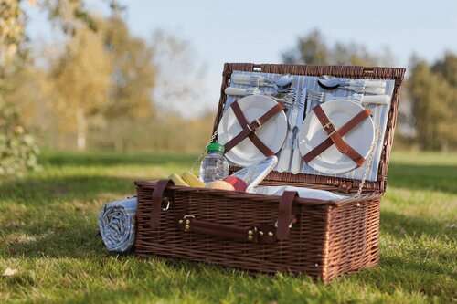 MADISON PARK - Weiden-Picknickkorb