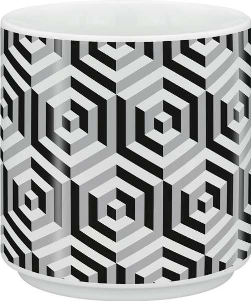 Porzellanbecher Hamburg ohne Henkel(Made in EU)