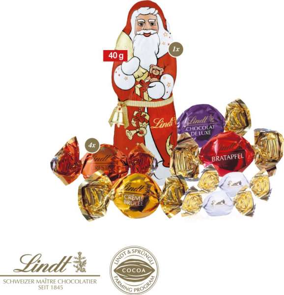 Lindt Süße Präsentbox Weihnachten Maxi