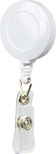 Kunststoff-Skipasshalter mit Maßband, 1 m