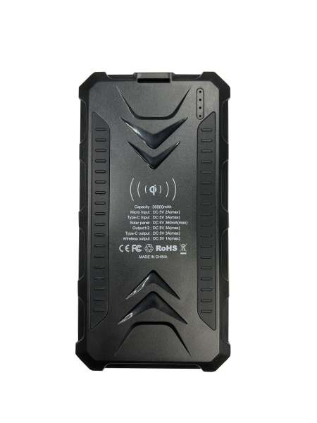 Outdoor Solar Powerbank PB-58 Wireless Charging