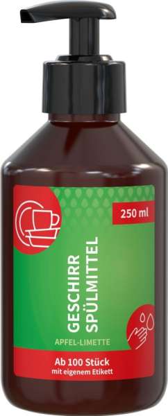 Hand-Geschirrspülmittel, 250 ml, Body Label (R-PET)