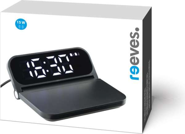 Fast Wireless Charger mit Wecker REEVES-BOXBURN