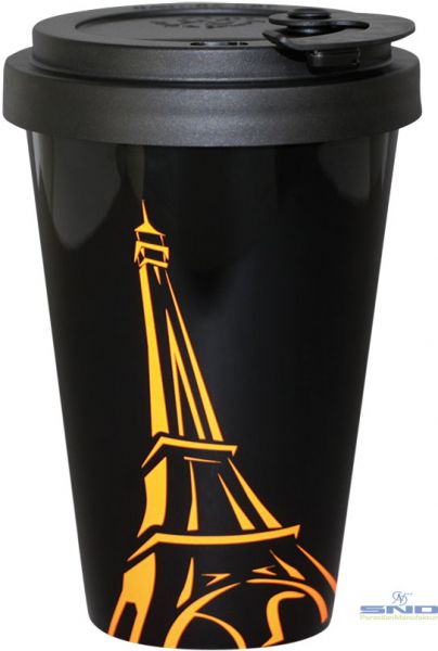 Porzellanbecher Coffee2Go, 13 cm