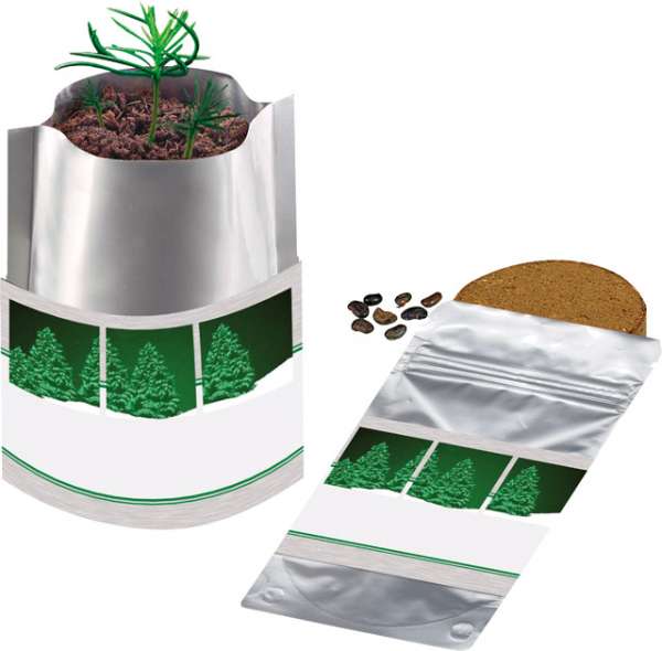 Plant-Bag Baum, Fichte, 1-4 c Digitaldruck inklusive