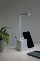Vorschau: LIGHT & CHARGE - Schreibtisch-Lampe mit Ladestation Vorschau: LIGHT & CHARGE - Schreibtisch-Lampe mit Ladestation