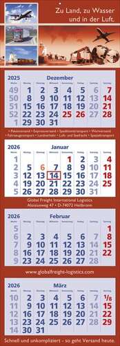 Papierwandkalender Classic 4