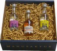 3er Präsentset "Whisky & Gin" 50 ml