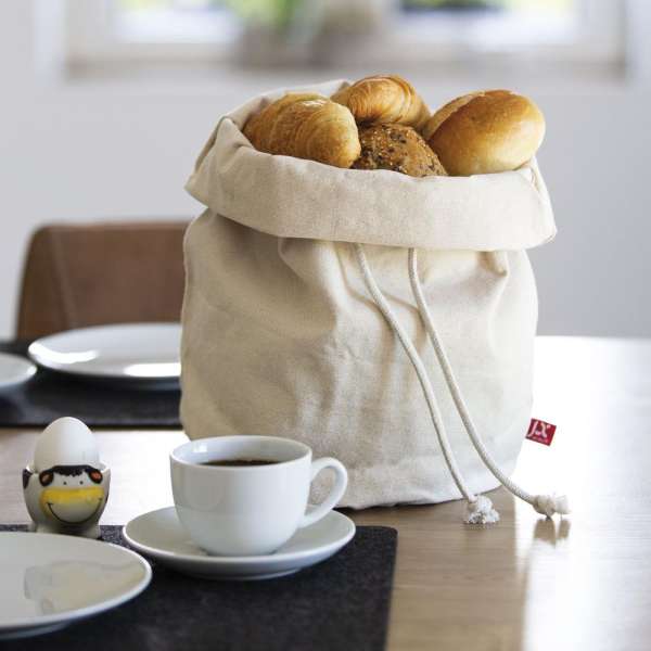 Brotbeutel mit Kordelband