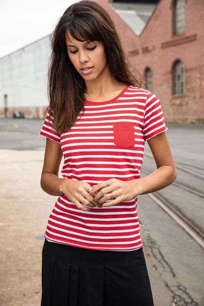 Ladies' T-Shirt Striped
