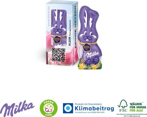 Milka Schmunzelhase, 15 g