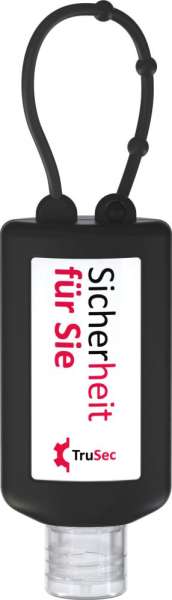 Handreinigungsgel, 50 ml Bumper, Body Label (R-PET)