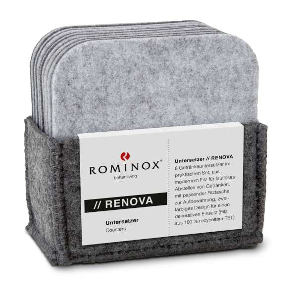 ROMINOX® Untersetzer Renova (8er Set)