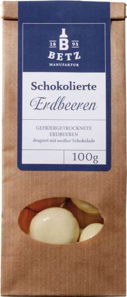 Schokolierte Erdbeeren 100g