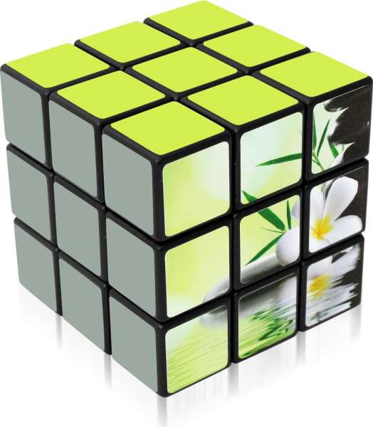 Zauberwürfel Cube Druck auf allen Seiten