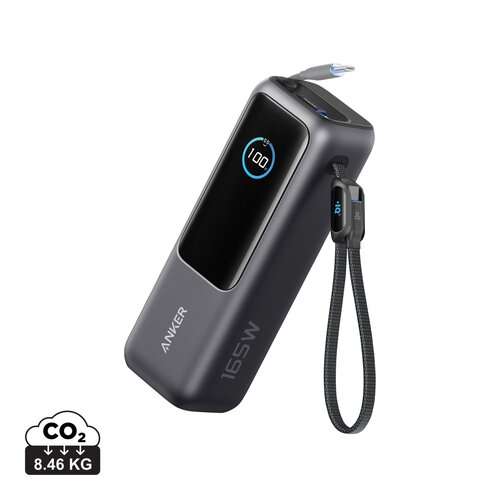 Anker Powerbank 25.000mAh-165W, mit integr. einziehb. Kabel