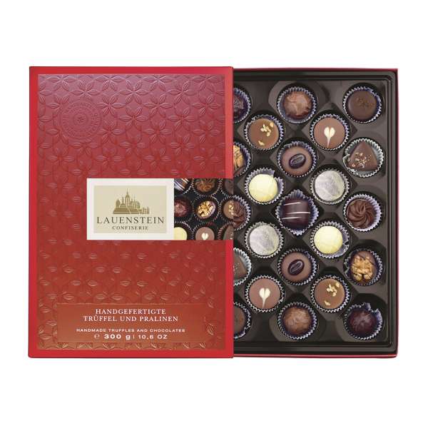 Lauensteiner Trüffel und Pralinen mit Alkohol, 300g