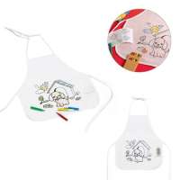 Vorschau: NILO. Kinderschürze zum Ausmalen aus Vliesstoff (80 g/m²) Vorschau: NILO. Kinderschürze zum Ausmalen aus Vliesstoff (80 g/m²)