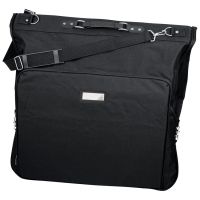 Vorschau: Kleidersack aus Polyester mit Metallschild Vorschau: Kleidersack aus Polyester mit Metallschild