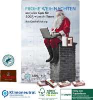 Jubiläums Wand-Adventskalender Business Exklusiv Organic, Klimaneutral, FSC®