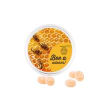 Midi Dose, weiß, Honigbienen Bonbons