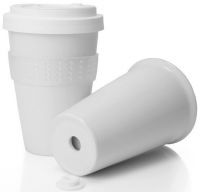 Vorschau: Porzellanbecher Coffee2Go, doppelwandig Vorschau: Porzellanbecher Coffee2Go, doppelwandig