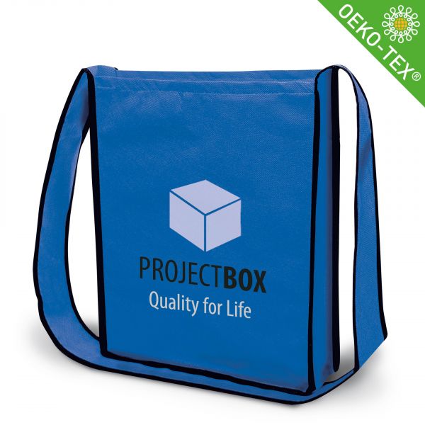 Umhängetasche BRISTOL mit langem Schultergurt, Boden- und Seitenfalte